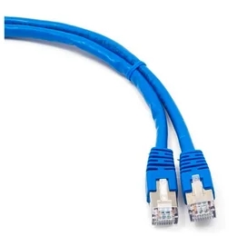 Патч-корд FTP Cablexpert кат.6, 1м, синий (PP6-1M/B) фото