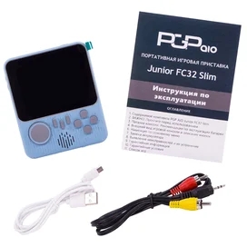 Портативная игровая консоль PGP AIO Junior FC32a Slim, Light Blue (PktP28) фото #1