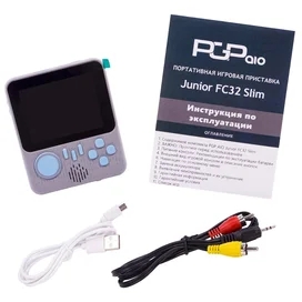 Портативная игровая консоль PGP AIO Junior FC32b Slim, Grey (PktP29) фото #1