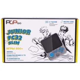 Портативная игровая консоль PGP AIO Junior FC32b Slim, Grey (PktP29) фото #2