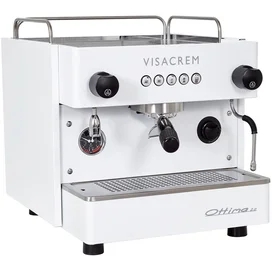 Профессиональная 1-а группная кофе машина Quality Espresso Ottima Visacrem 2.0 белая фото #2