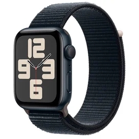Apple Watch SE 2023 Смарт сағаты, 44mm Midnight Aluminium Case with Midnight Sport Loop (MREA3) фото