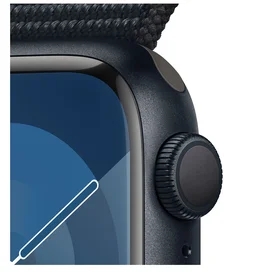 Смарт Часы Apple Watch Series 9, 41mm Midnight Aluminium Case with Midnight Sport Loop (MR8Y3) фото #2