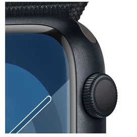Смарт Часы Apple Watch Series 9, 45mm Midnight Aluminium Case with Midnight Sport Loop (MR9C3) фото #2