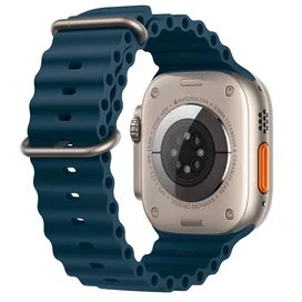 Apple Watch Ultra 2 Смарт сағаты, 49mm Titanium Case with Blue Ocean Band (MREG3) фото #2