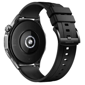 Huawei Watch GT4 (46mm) Смарт сағаты, Black Fluoroelastomer Strap (Phoinix-B19F) фото #3