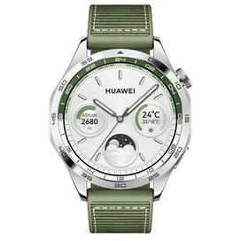 Смарт часы Huawei Watch GT4 (46mm), Green Woven Strap (Phoinix-B19W) фото #1