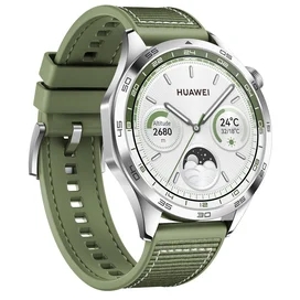 Huawei Watch GT4 (46mm) Смарт сағаты, Green Woven Strap (Phoinix-B19W) фото #2