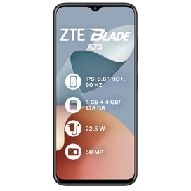 Смартфон ZTE Blade A73 4/128 Gb Black фото #1