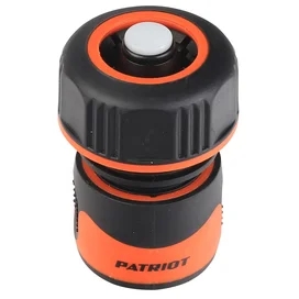 Соединитель быстросъемный PATRIOT HCP 34 A, ABS+TPR, 3/4",аквастоп, (PATRIOT 777001145) фото #1