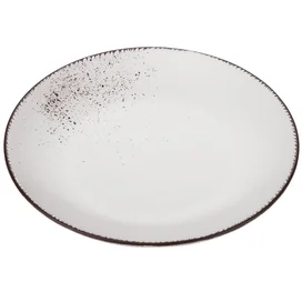 Тарелка десертная керамика 19см Lucca Winter white Ardesto AR2919WMC фото #1