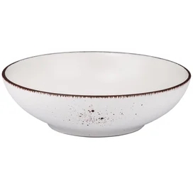 Тарелка суповая керамика 20см Lucca Winter white Ardesto AR2920WMC фото