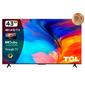TCL 43" 43P635 LED UHD теледидары Android Black фото