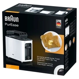 Braun HT-3010WH тостері фото #3