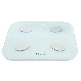 MGB Body fat scale Glass Edition, White  диагностикалық таразысы фото #1