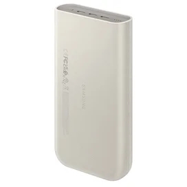 Сыртқы аккумулятор Samsung, 20000Mah, 45W Fast charge, PD, beige (EB-P4520XUEGRU) фото #2