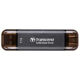 Внешний SSD 1TB , USB 10Gbps, Type C/A ESD310C Transcend (TS1TESD310C) фото #1