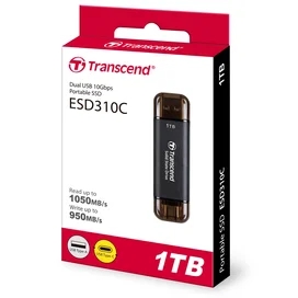 Внешний SSD 1TB , USB 10Gbps, Type C/A ESD310C Transcend (TS1TESD310C) фото #3