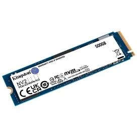 Внутренний SSD M.2 2280 500G Kingston NV2 PCIe 4.0 x4 NVMe 3D TLC (SNVS2/500G) фото #1