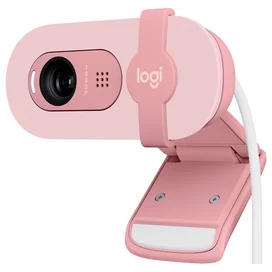 Logitech BRIO 100 FHD web камерасы, Rose фото