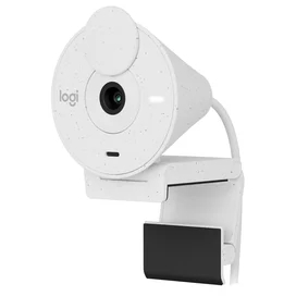 Logitech BRIO 300 FHD web камерасы, Off White фото