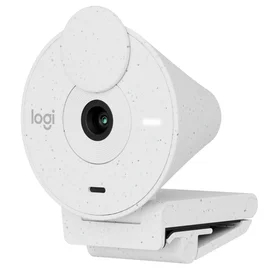 Logitech BRIO 300 FHD web камерасы, Off White фото #2