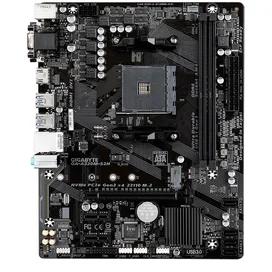 Материнская плата Gigabyte GA-A320M-S2H (rev. 2.0) AM4 2DDR4 PCI-E 1x16 2x1 (HDMI+VGA+DVI) microATX - фото