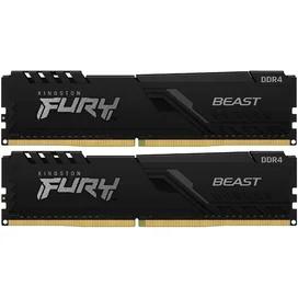 Оперативная память DDR4 DIMM 16GB(8GB*2)/3200MHz Kingston FURY Beast (KF432C16BBK2/16) - фото