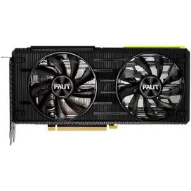 Видеокарта Palit RTX 3060 Ti DUAL OC LHR 8GB 256bit/G6 (HDMI+3DP)(NE6306TS19P2-190AD LHR) - фото