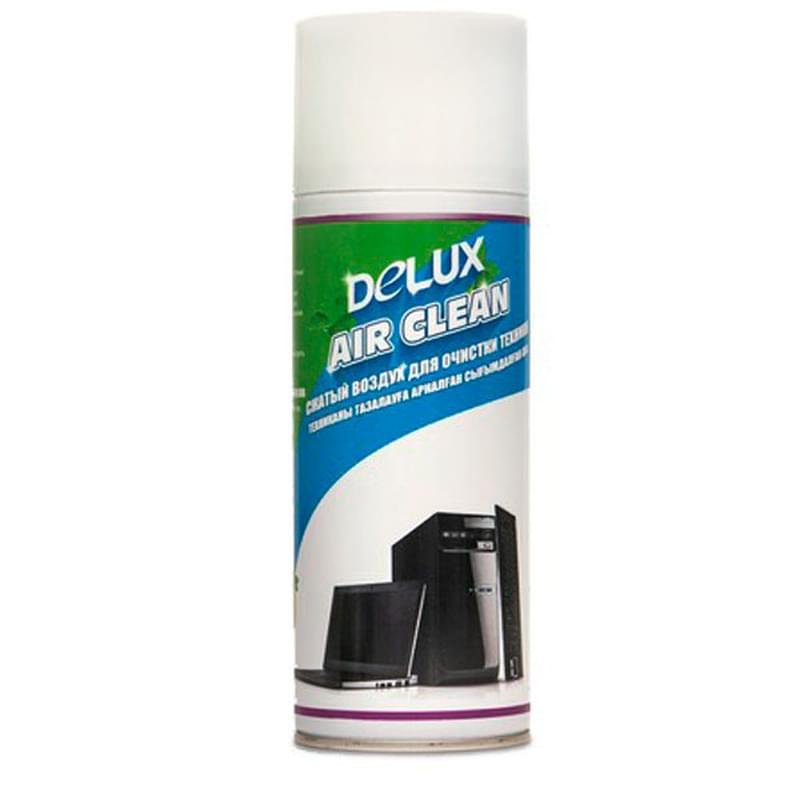 Сжатый воздух для чистки Delux Air Clean, 400мл (01675) -  по .