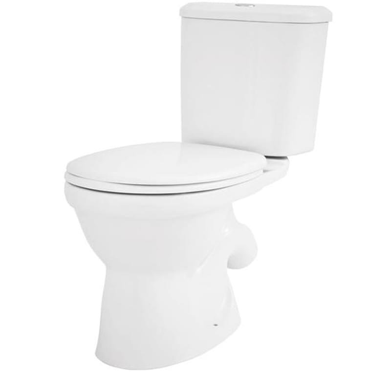 Унитаз-компакт Бореаль с косым выпуском, сиденье Soft-close - купить по ...