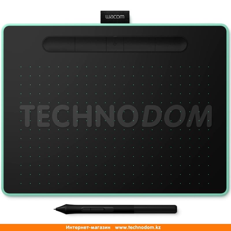 Графический планшет Wacom Intuos M Bluetooth, Green (CTL-6100WLE-N) - фото #0