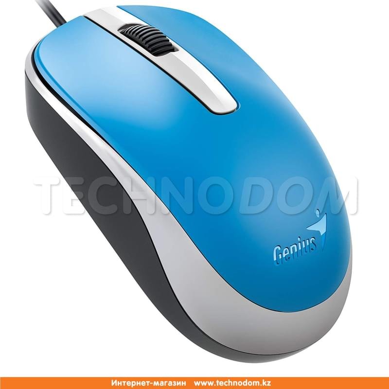 Мышка проводная USB Genius DX-120, Blue - фото #0