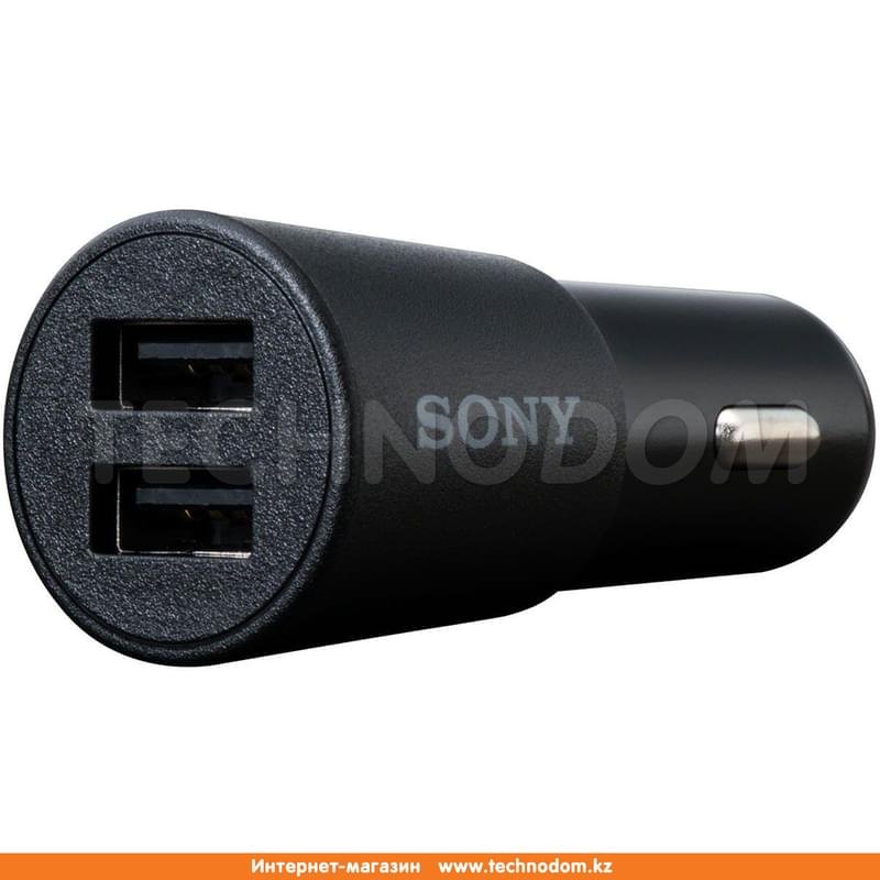 Автомобильное зарядное устройство 2*USB, 4.8A, Sony, Черный (CP-CADM2) - фото #1