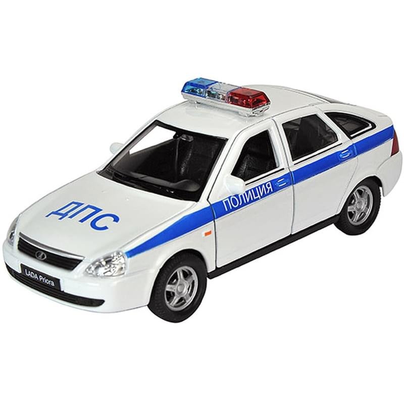 Игрушка модель машины 1:34-39 LADA PRIORA ПОЛИЦИЯ - купить по лучшей ...