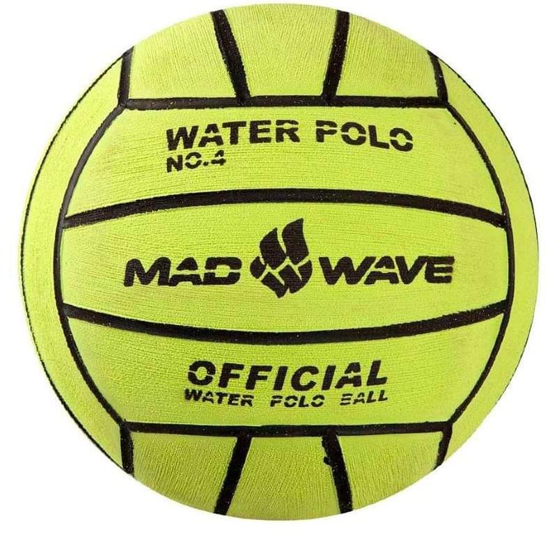 Мяч для водного поло Mad Wave Bater Polo Ball Official size Weight №4 (Green) - фото #1