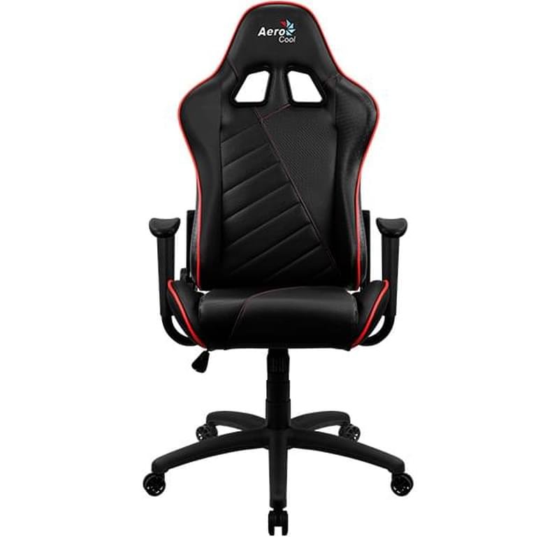 Игровое компьютерное кресло Aerocool AC110BR AIR, Black/Red (AC110 AIR BR) - фото #0