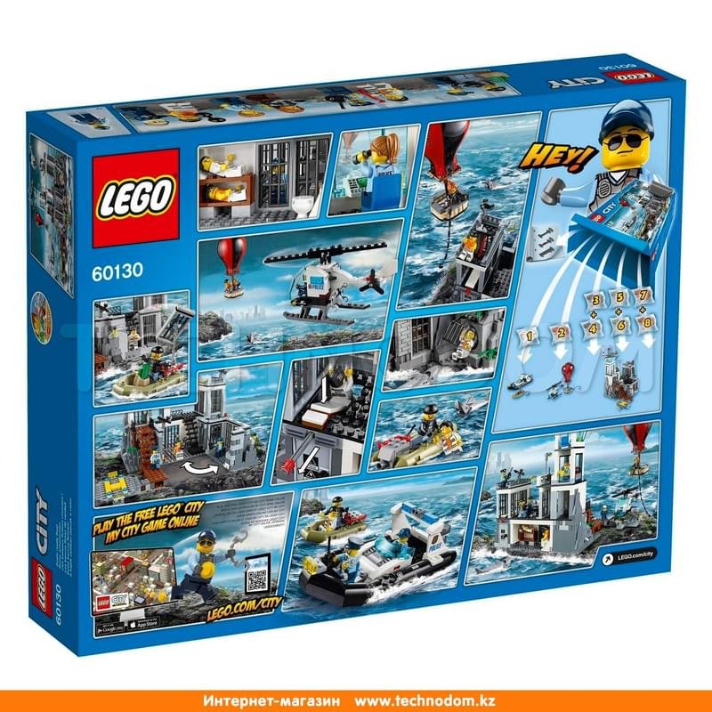 Дет. Конструктор Lego City, Остров-тюрьма (60130) - купить по лучшей ...