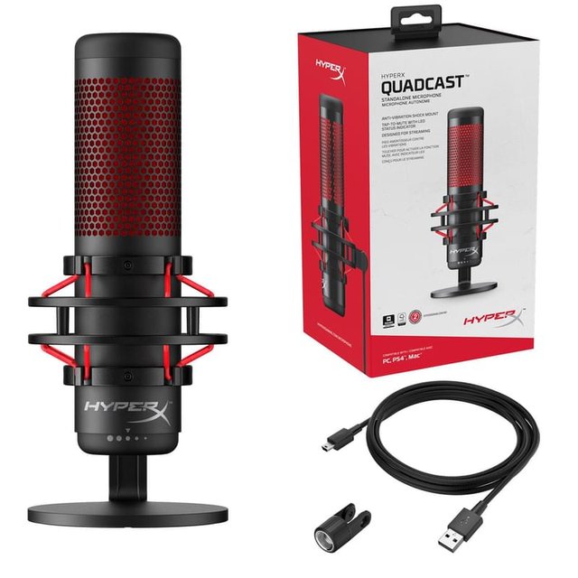 HyperX QuadCast Ойын микрофоны - фото #3