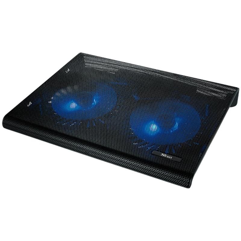 Охлаждающая подставка для ноутбука Trust Azul до 17.3", Черный - фото #0