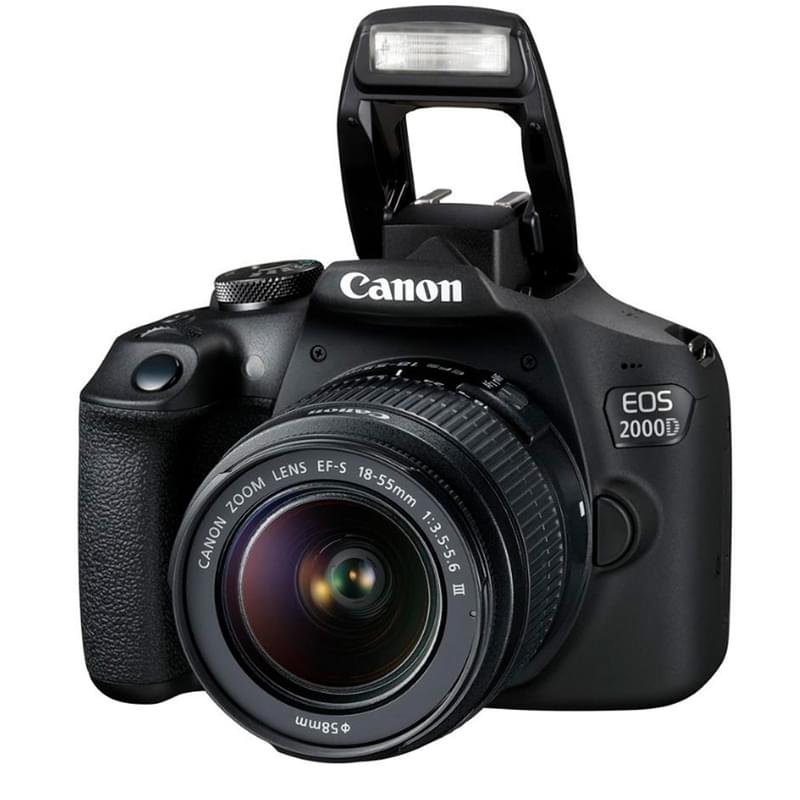 зеркальный фотоаппарат canon eos 2000d kit 18-55mm dc отзывы