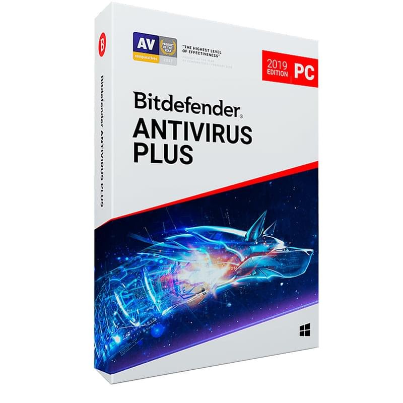 ПО Антивирус Bitdefender Antivirus Plus, 1 ПК на 1 год (windows) (ESD) - фото #0