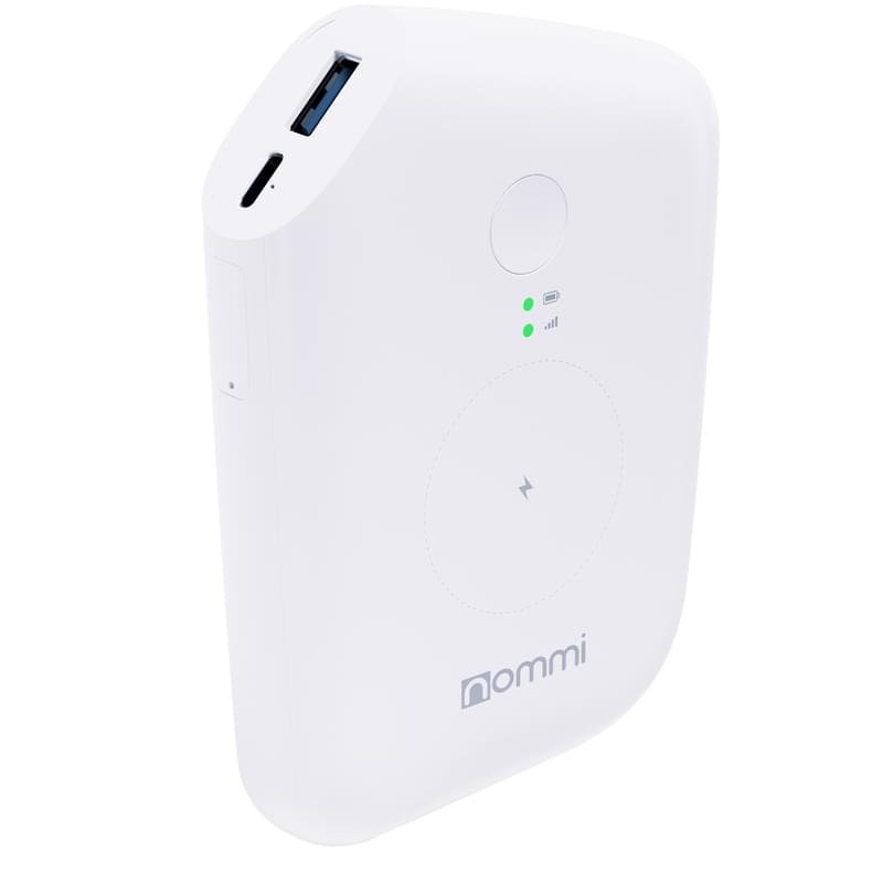 Портативный WiFi роутер Nommi Power White - фото #1