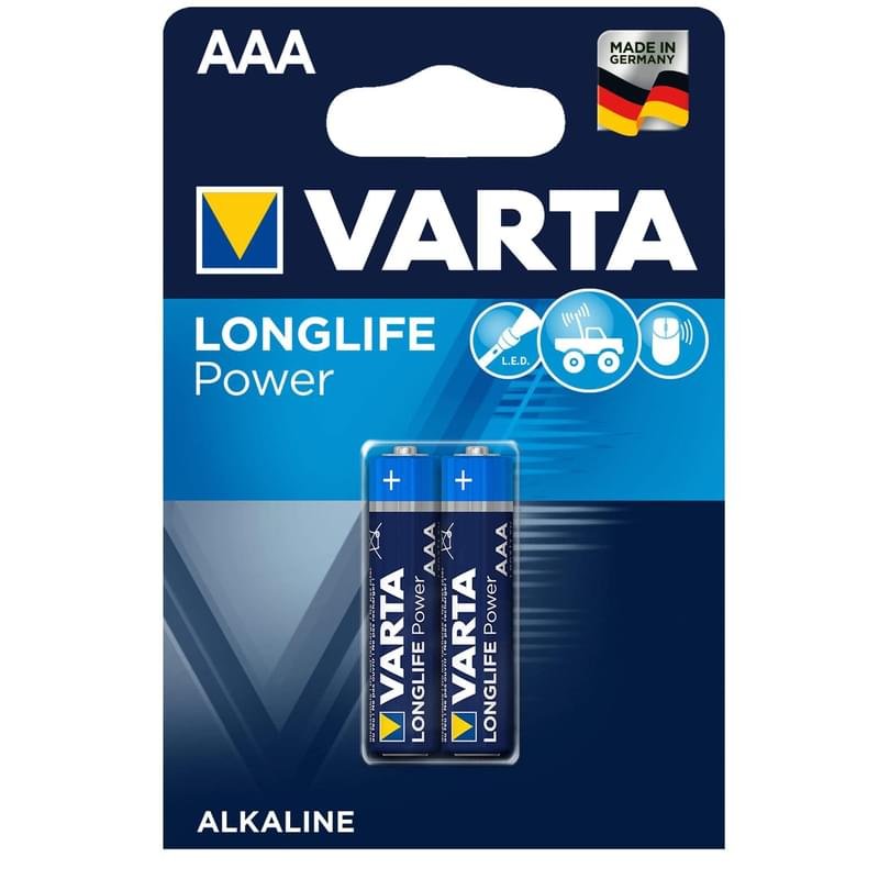 Varta High Energy Micro ААА (0003-4903-121-412) Батареясы 2 дн - фото #0