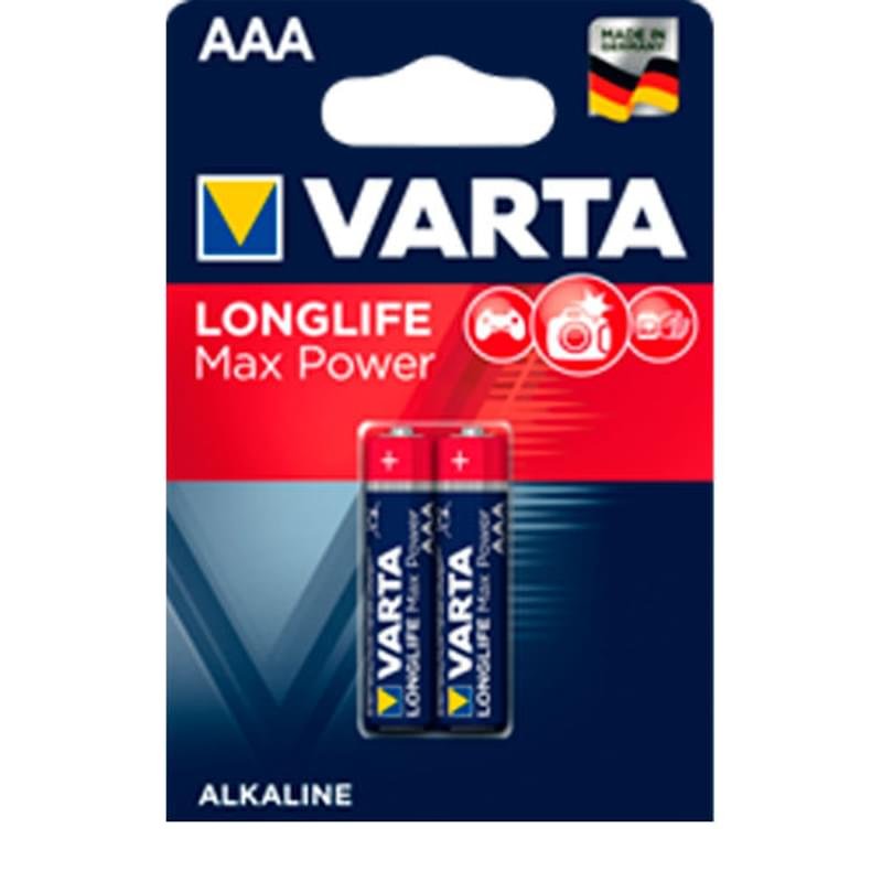 Батарейка AAA 2шт Varta Max-Tech (LL Power Max) (0004-4703-101-412) - фото #0