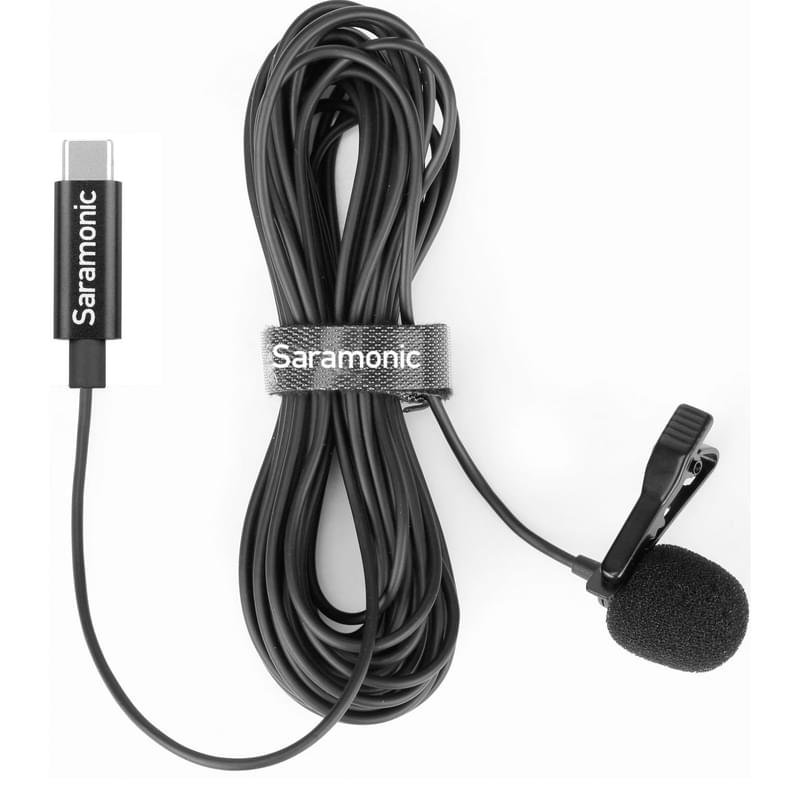 Микрофон петличный Saramonic LavMicro U3B с кабелем 6м, Type-C - фото #3