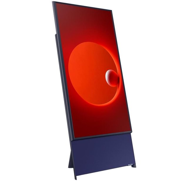 Телевизор 43" Samsung QE43LS05TAUXCE The Sero QLED UHD Smart Black - фото #2