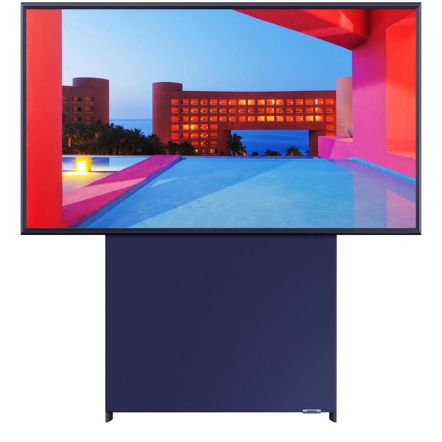 Телевизор 43" Samsung QE43LS05TAUXCE The Sero QLED UHD Smart Black - фото #4