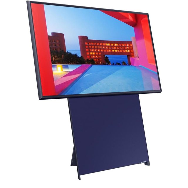 Телевизор 43" Samsung QE43LS05TAUXCE The Sero QLED UHD Smart Black - фото #6