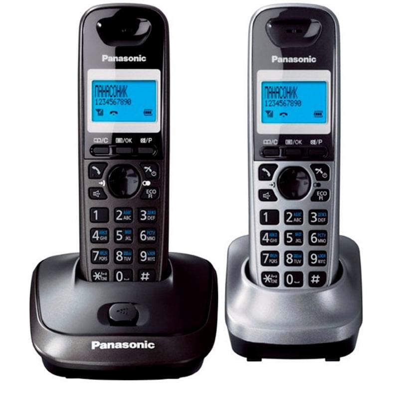 Телефон Dect Panasonic KX-TG2512RU2 - фото #0